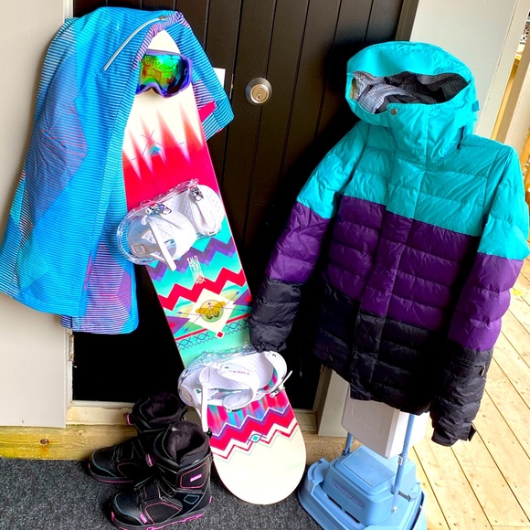 Womens Snowboard Bundle - Picture 1 of 16